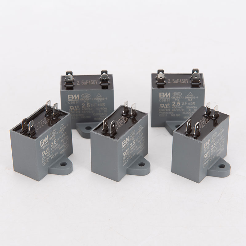 Fabriks- og brugerindstilling CBB61 Air Conditioning Fan Capacitor